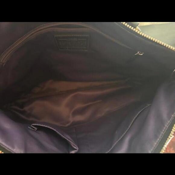 Auth Vintage Coach Signature Canvas Tote Bag - Picture 4 of 4